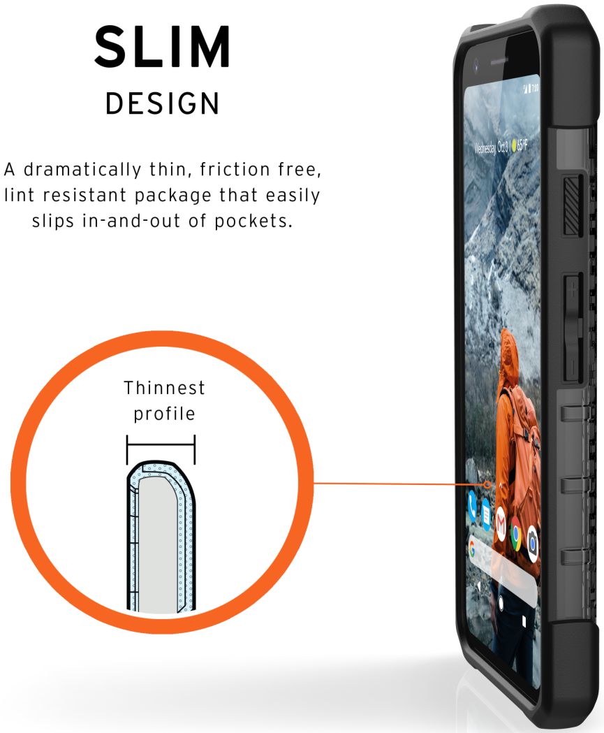 Urban Armor Gear Plasma Google Pixel 4 Hoesje Ash afbeelding 6