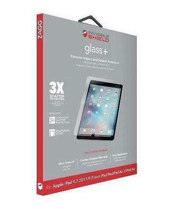 InvisibleSHIELD Glass+ Tempered Glass Apple iPad / iPad Air Screen Protectors