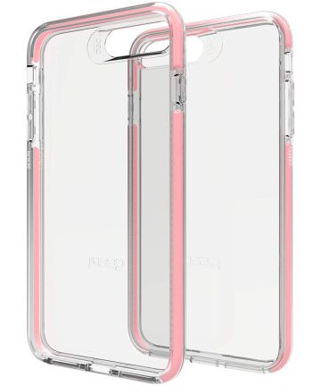 Gear4 D3O Piccadilly Apple iPhone 8 / 7 Plus Hoesje Transparant/Roze Hoesjes