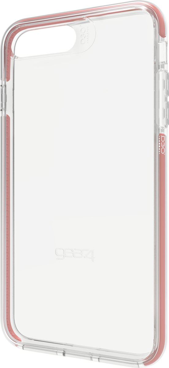 Gear4 D3O Piccadilly Apple iPhone 8 / 7 Plus Hoesje Transparant/Roze afbeelding 6