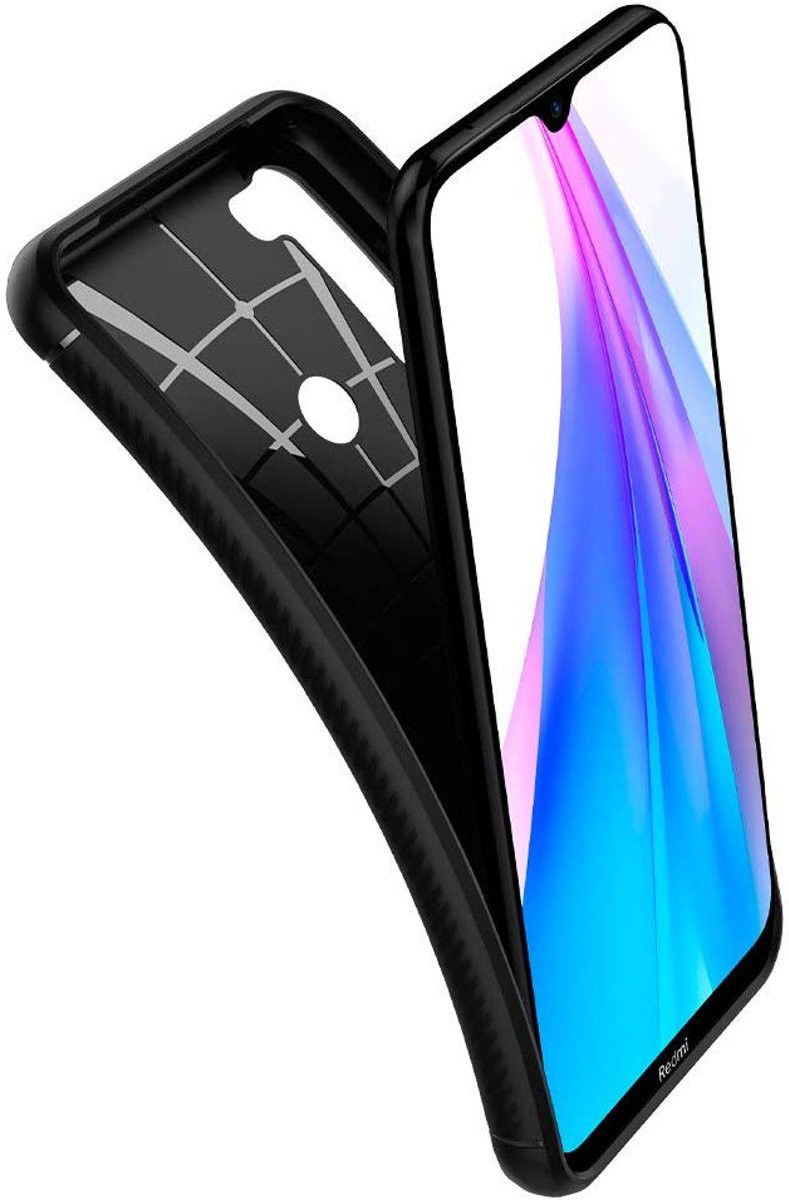 Spigen Rugged Armor Xiaomi Redmi 8t Hoesje Zwart afbeelding 6