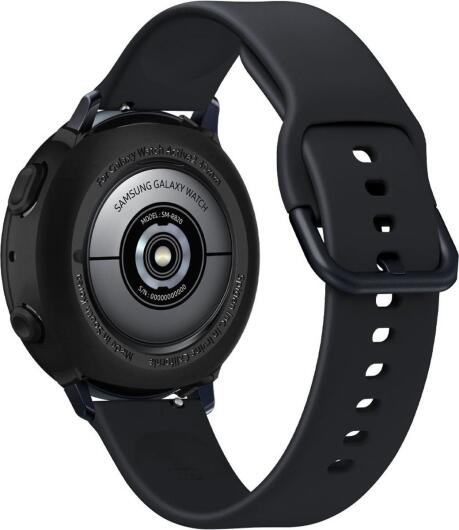Spigen Liquid Air Samsung Galaxy Watch Active 2 44MM Hoesje Zwart afbeelding 5
