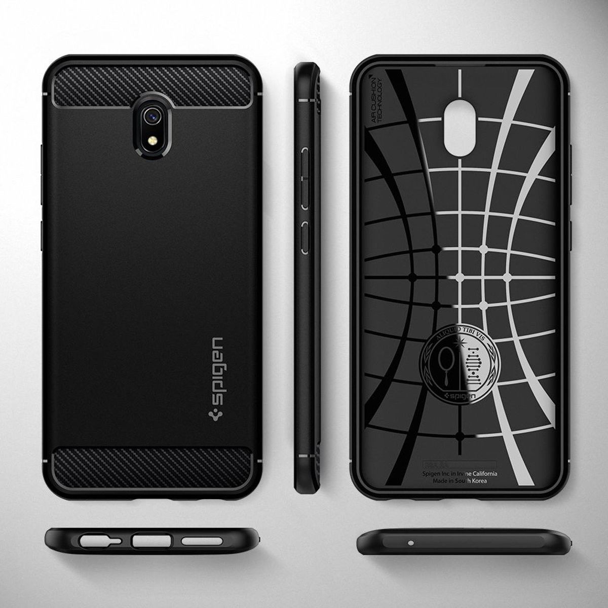 Spigen Rugged Armor Xiaomi Redmi 8a Hoesje Zwart afbeelding 7