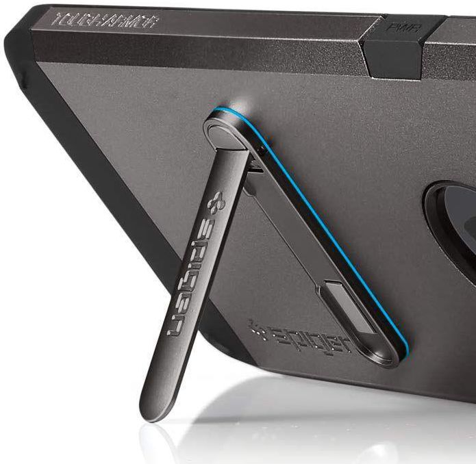 Spigen U100 Universele Metalen Standaard Zwart afbeelding 1