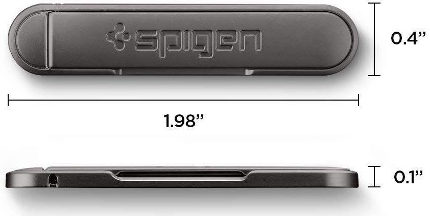 Spigen U100 Universele Metalen Standaard Zwart afbeelding 4