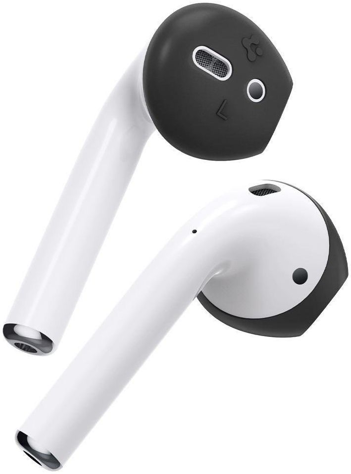 Spigen RA220 AirPods Eartips Bescherming Zwart afbeelding 3