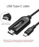 Spigen USB-C naar HDMI Kabel 2 Meter Zwart