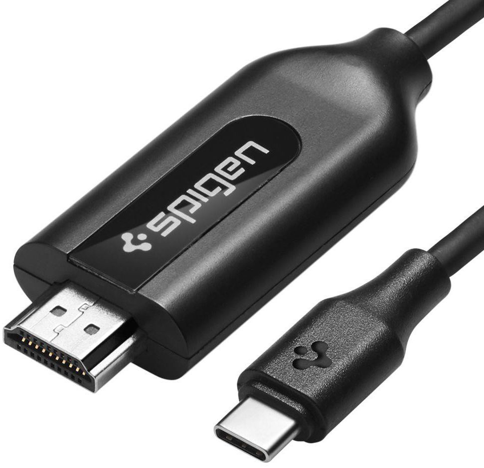 Spigen USB-C naar HDMI Kabel 2 Meter Zwart afbeelding 4