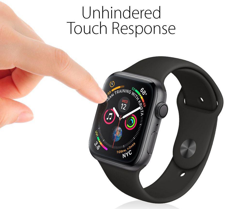 Spigen Neo Flex HD Apple Watch 44MM Screenprotector Folie (3-Pack) afbeelding 4