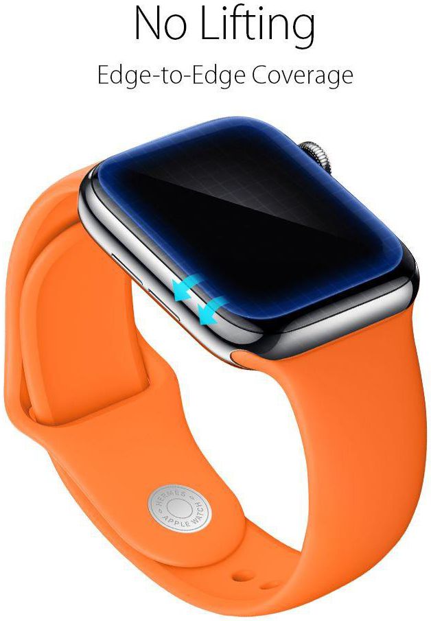 Spigen Neo Flex HD Apple Watch 44MM Screenprotector Folie (3-Pack) afbeelding 5