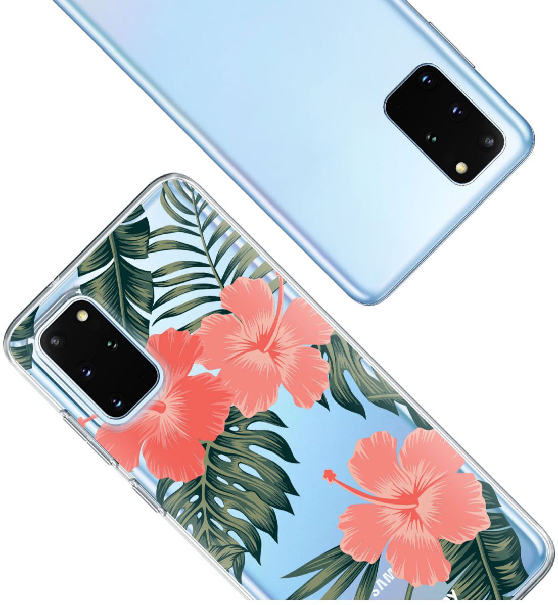 HappyCase Samsung S20 Plus Hoesje Flexibel TPU Tropic Vibe Print afbeelding 7