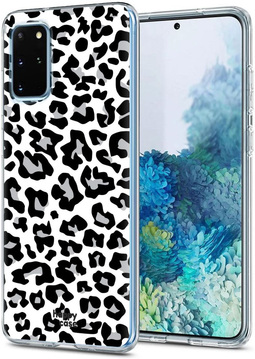 HappyCase Samsung S20 Plus Hoesje Flexibel TPU Panter Print afbeelding 2
