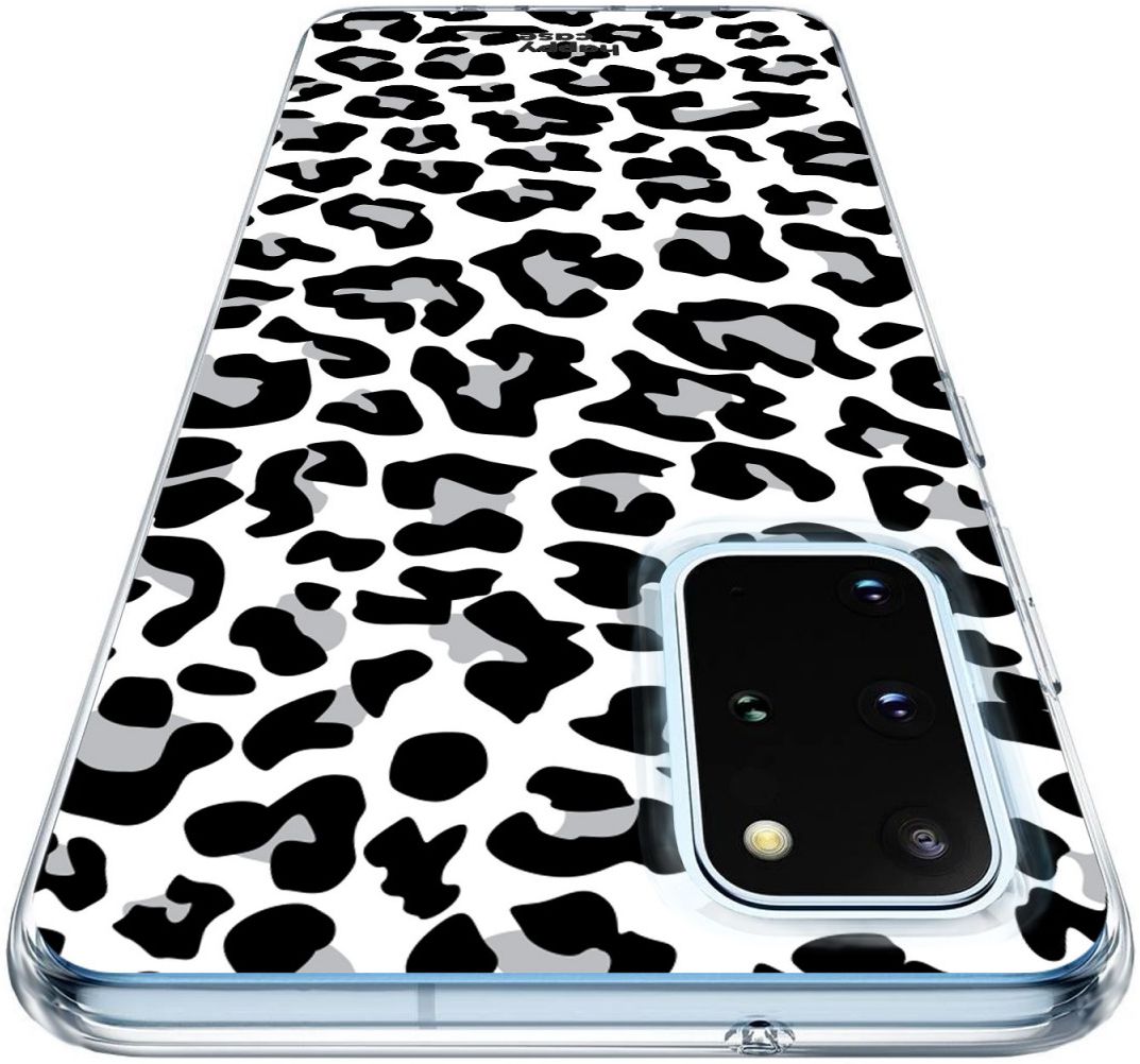 HappyCase Samsung S20 Plus Hoesje Flexibel TPU Panter Print afbeelding 5