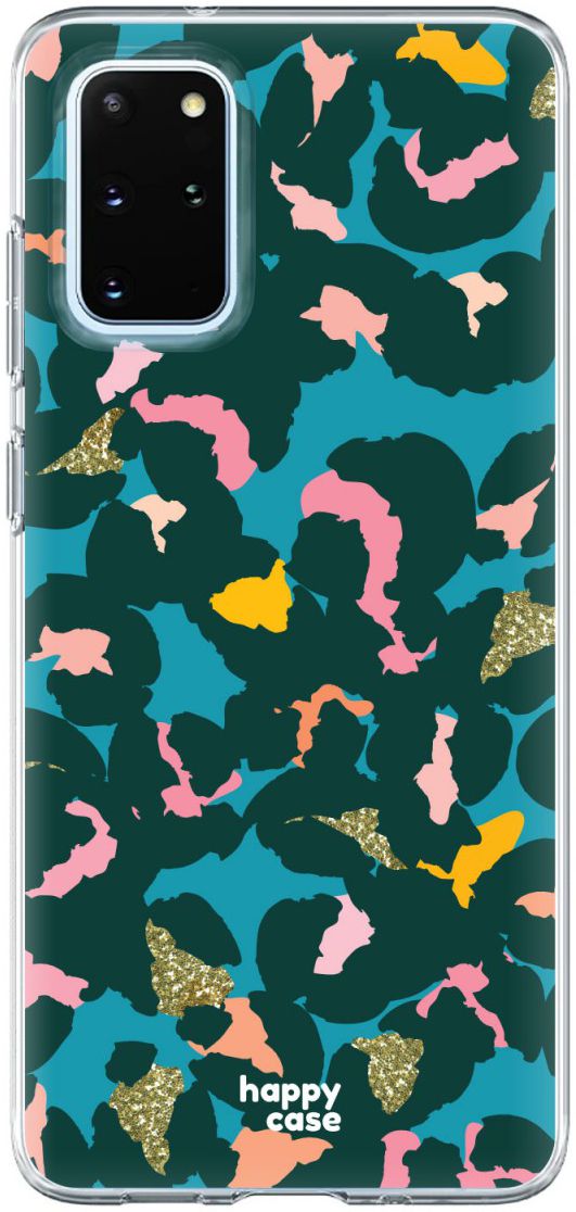 HappyCase Samsung S20 Plus Hoesje Flexibel TPU Summer Leopard Print afbeelding 1