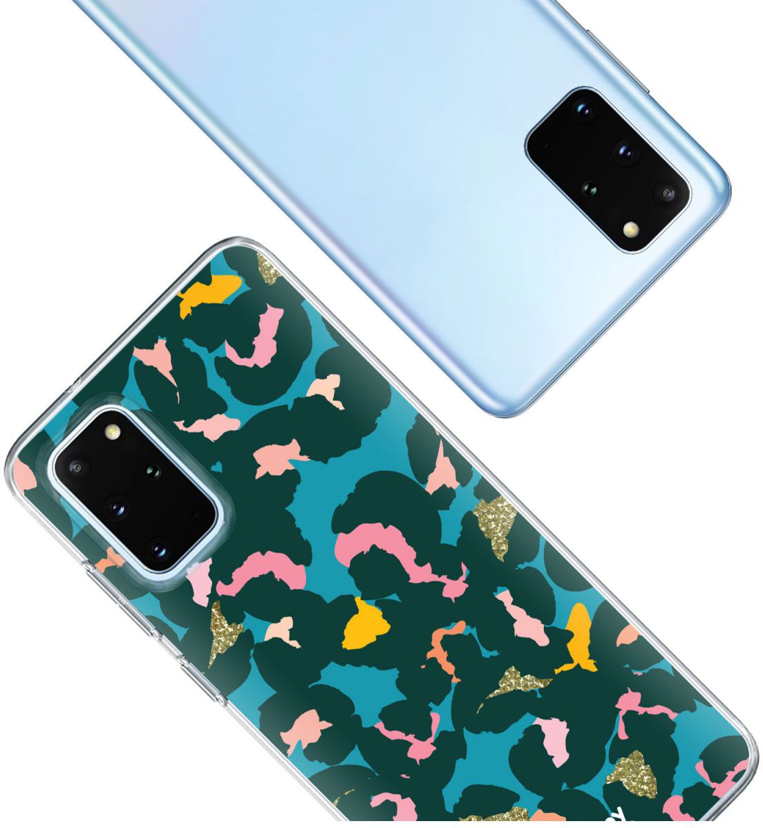 HappyCase Samsung S20 Plus Hoesje Flexibel TPU Summer Leopard Print afbeelding 6