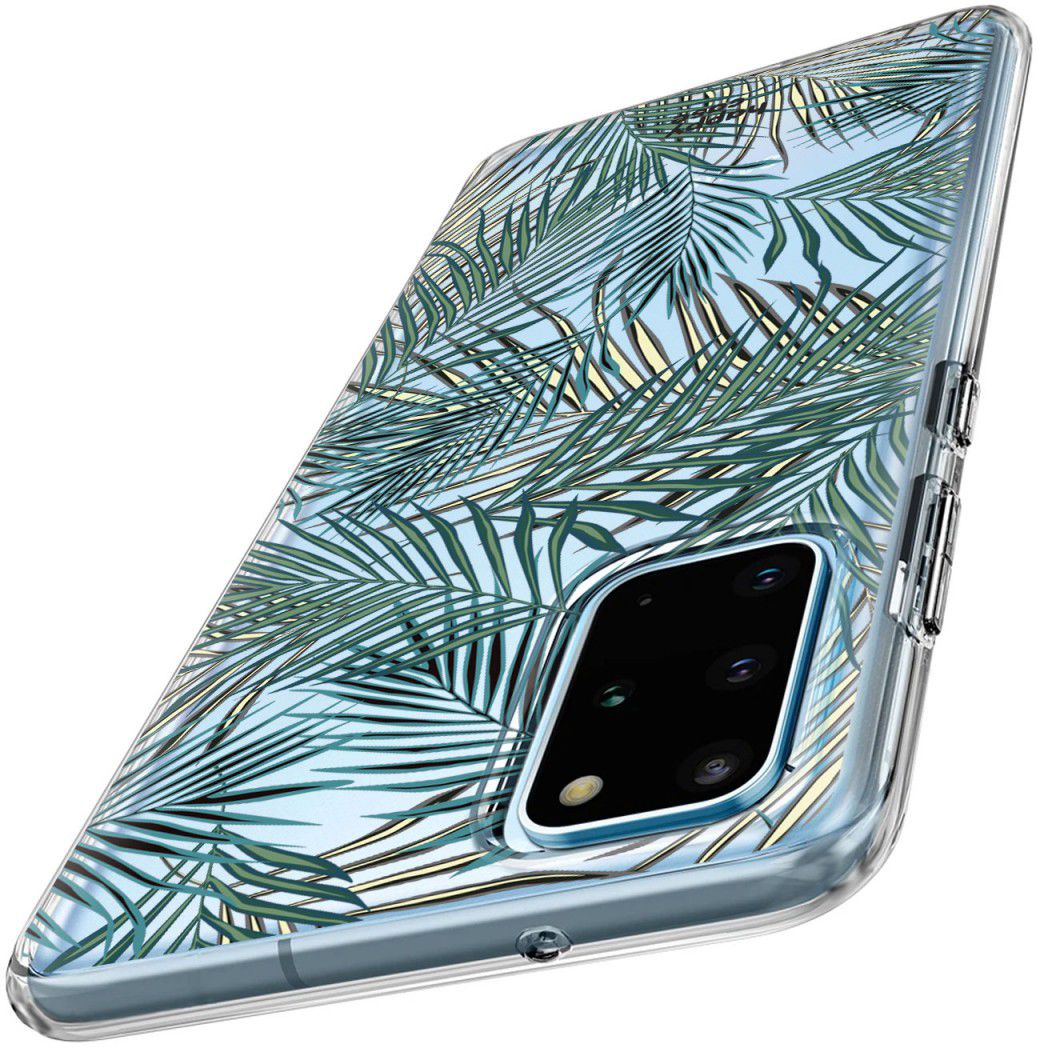 HappyCase Samsung S20 Plus Hoesje Flexibel TPU Jungle Print afbeelding 4