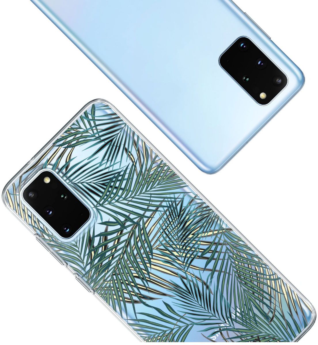 HappyCase Samsung S20 Plus Hoesje Flexibel TPU Jungle Print afbeelding 6