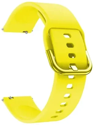 Origineel Samsung Universeel Siliconen Smartwatch 20MM Bandje Geel afbeelding 4