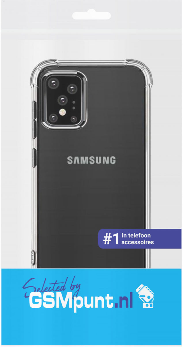 Samsung Galaxy Xcover Pro Hoesje Dun TPU Transparant afbeelding 2