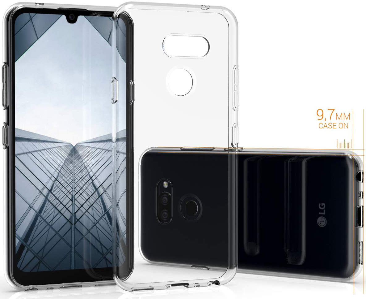 LG K40s Hoesje Dun TPU Transparant afbeelding 2