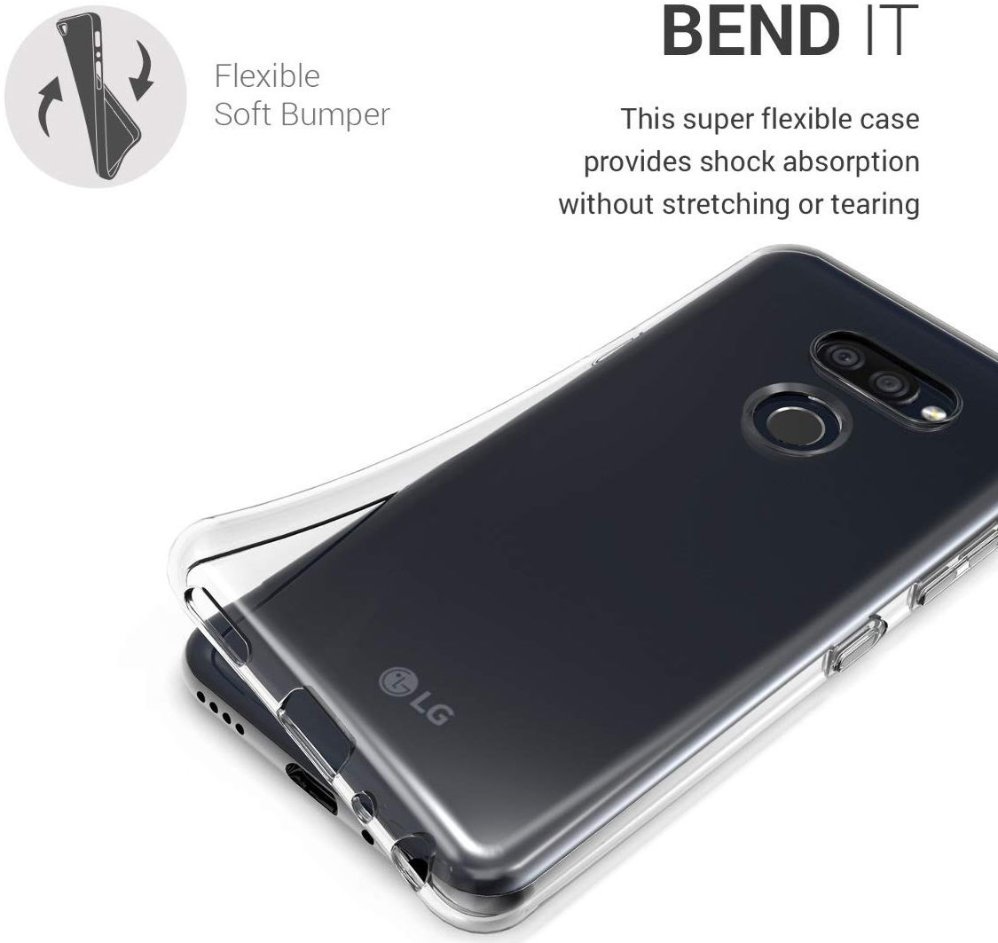 LG K40s Hoesje Dun TPU Transparant afbeelding 5