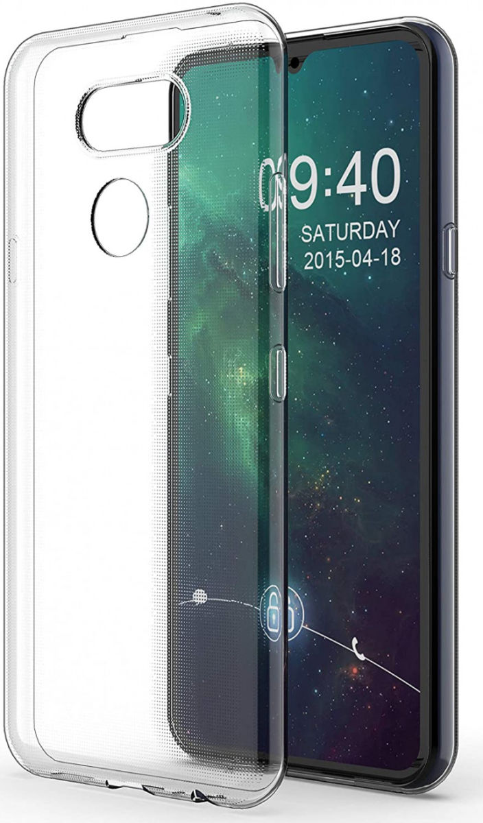 LG K50S Hoesje Dun TPU Transparant afbeelding 1