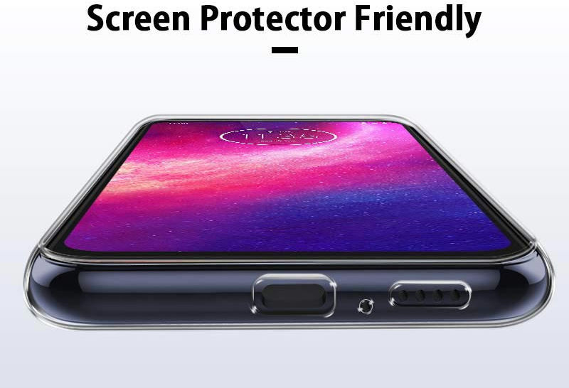 Motorola One Hyper Hoesje Dun TPU Transparant afbeelding 4
