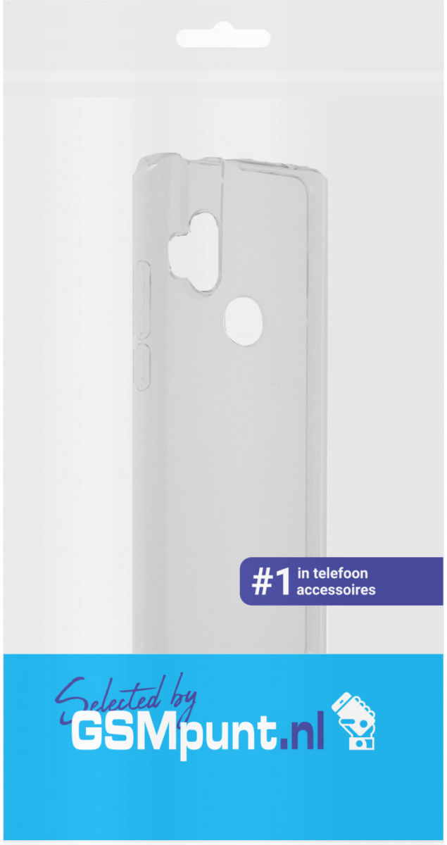 Motorola One Hyper Hoesje Dun TPU Transparant afbeelding 2