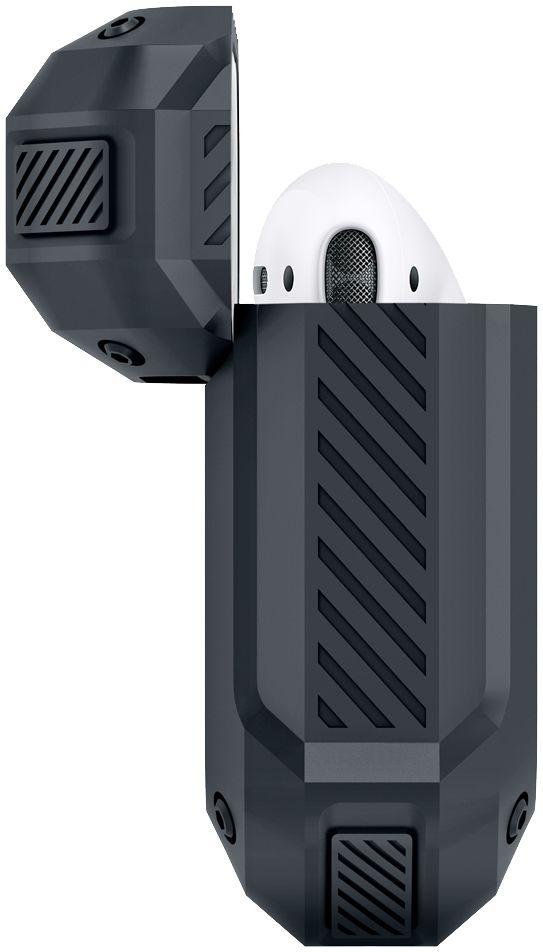 Spigen Tough Armor Apple AirPods 1/2 Hoesje Zwart afbeelding 3