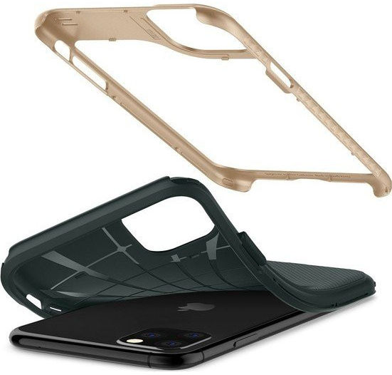 Spigen Hybrid NX Apple iPhone 11 Pro Max Hoesje Forest Green afbeelding 2