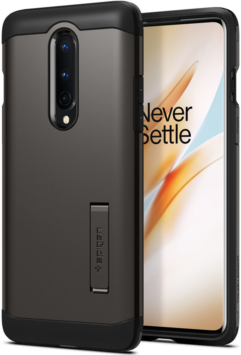 Spigen Tough Armor Hoesje OnePlus 8 Gunmetal afbeelding 1