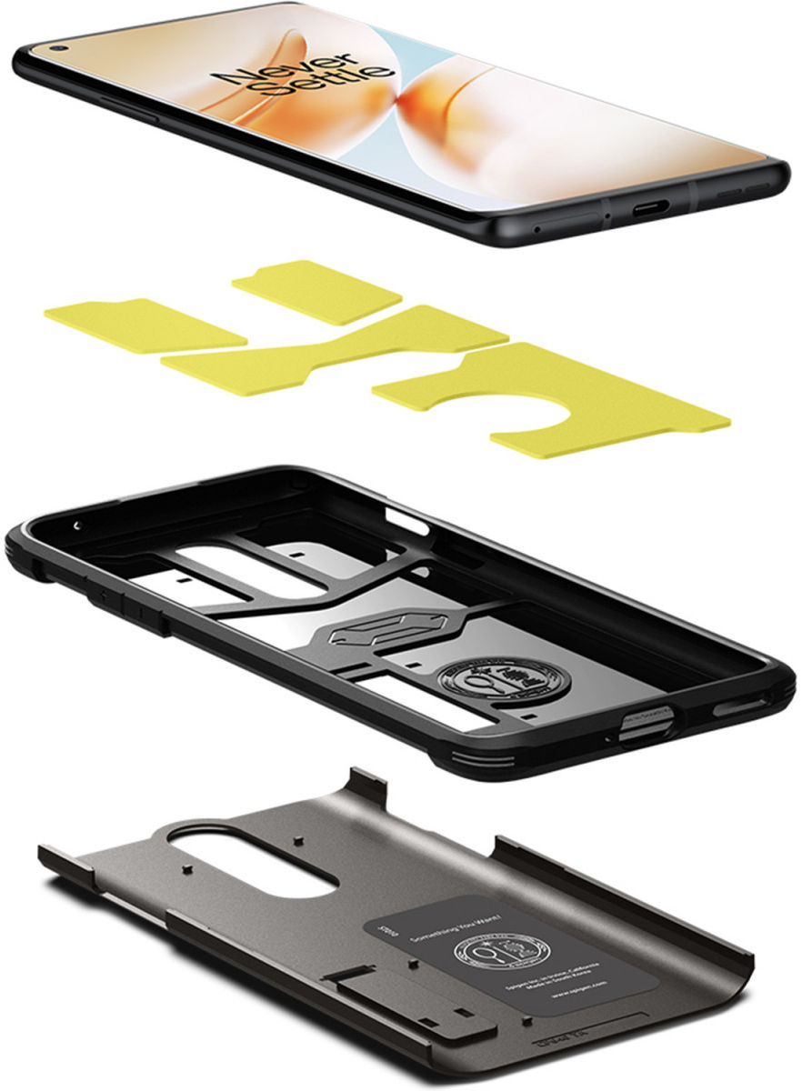 Spigen Tough Armor Hoesje OnePlus 8 Gunmetal afbeelding 3