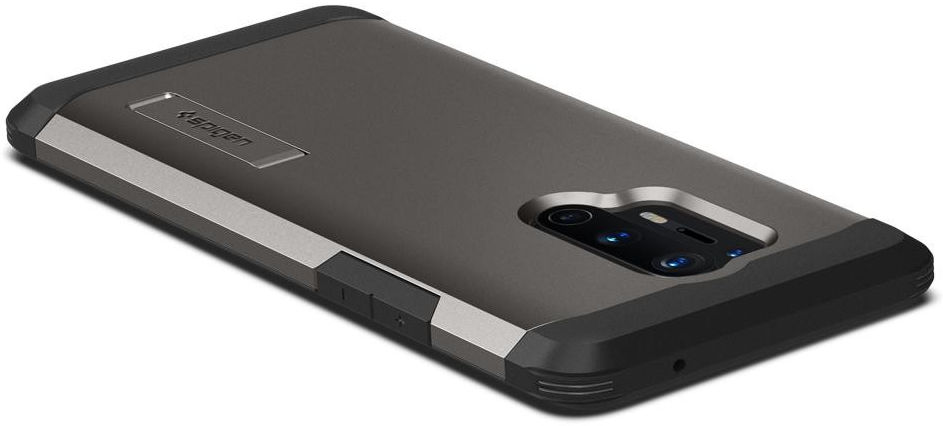 Spigen OnePlus 8 Pro Tough Armor Gunmetal afbeelding 7