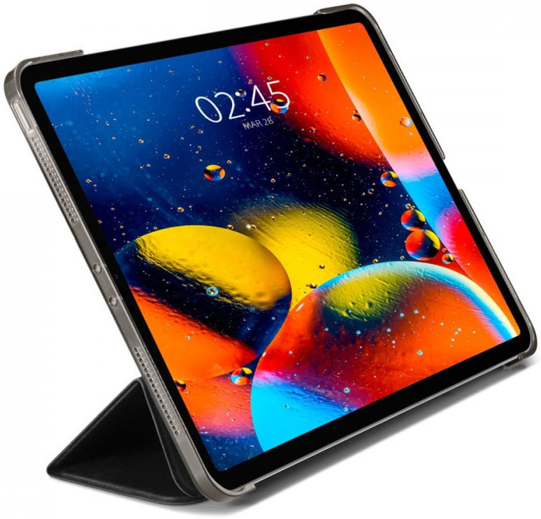 Spigen Smart Fold Hoesje Apple iPad Pro 12.9 2018 / 2020 Zwart afbeelding 5