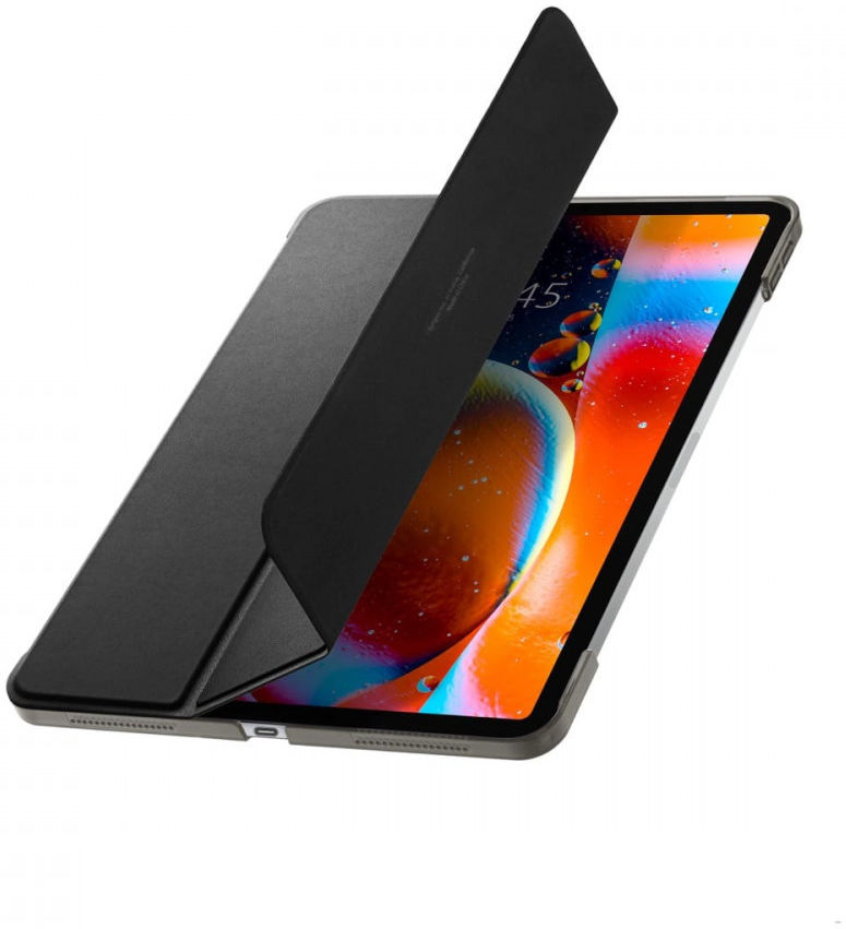 Spigen Smart Fold Hoesje Apple iPad Pro 12.9 2018 / 2020 Zwart afbeelding 2