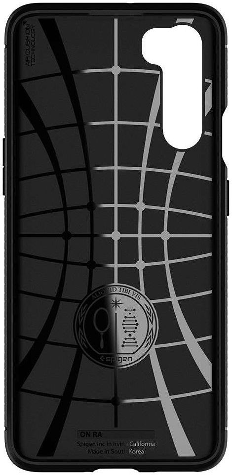 Spigen OnePlus Nord Hoesje Rugged Armor Zwart afbeelding 2