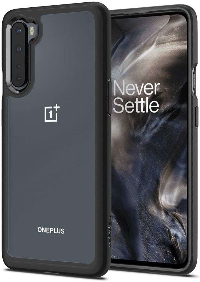 Spigen Ultra Hybrid OnePlus Nord Hoesje Zwart afbeelding 1