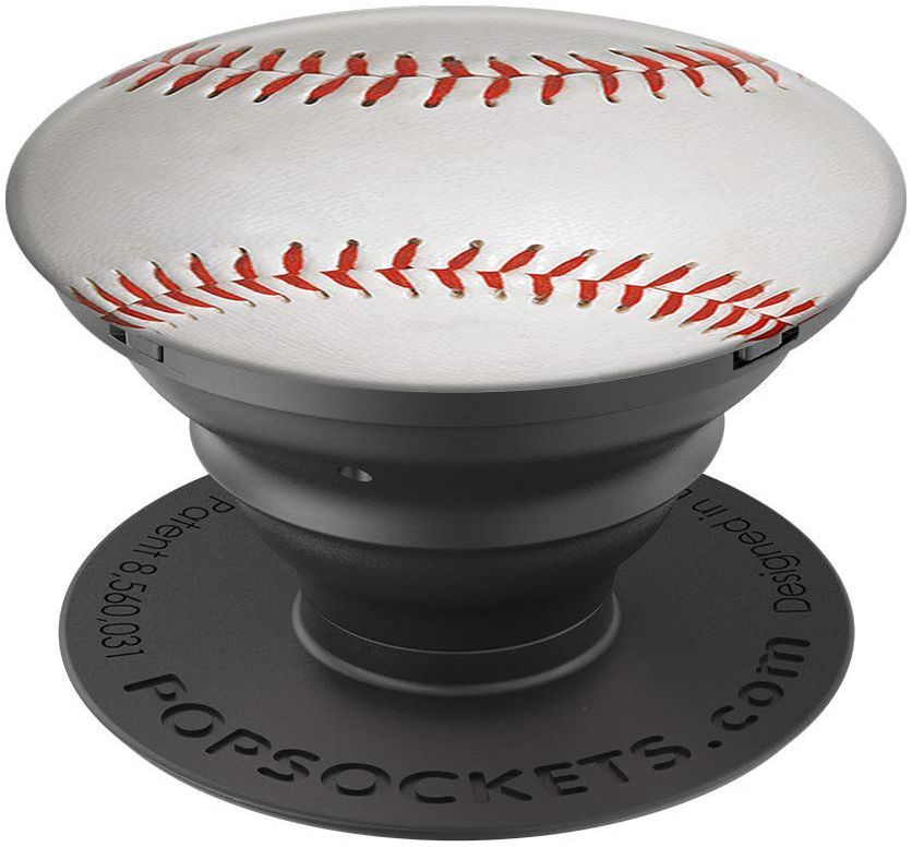 PopSockets PopGrip PopTop Premium Greep en Standaard Baseball afbeelding 1