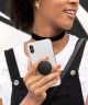 PopSockets PopGrip PopTop Telefoon Greep en Standaard Zwart