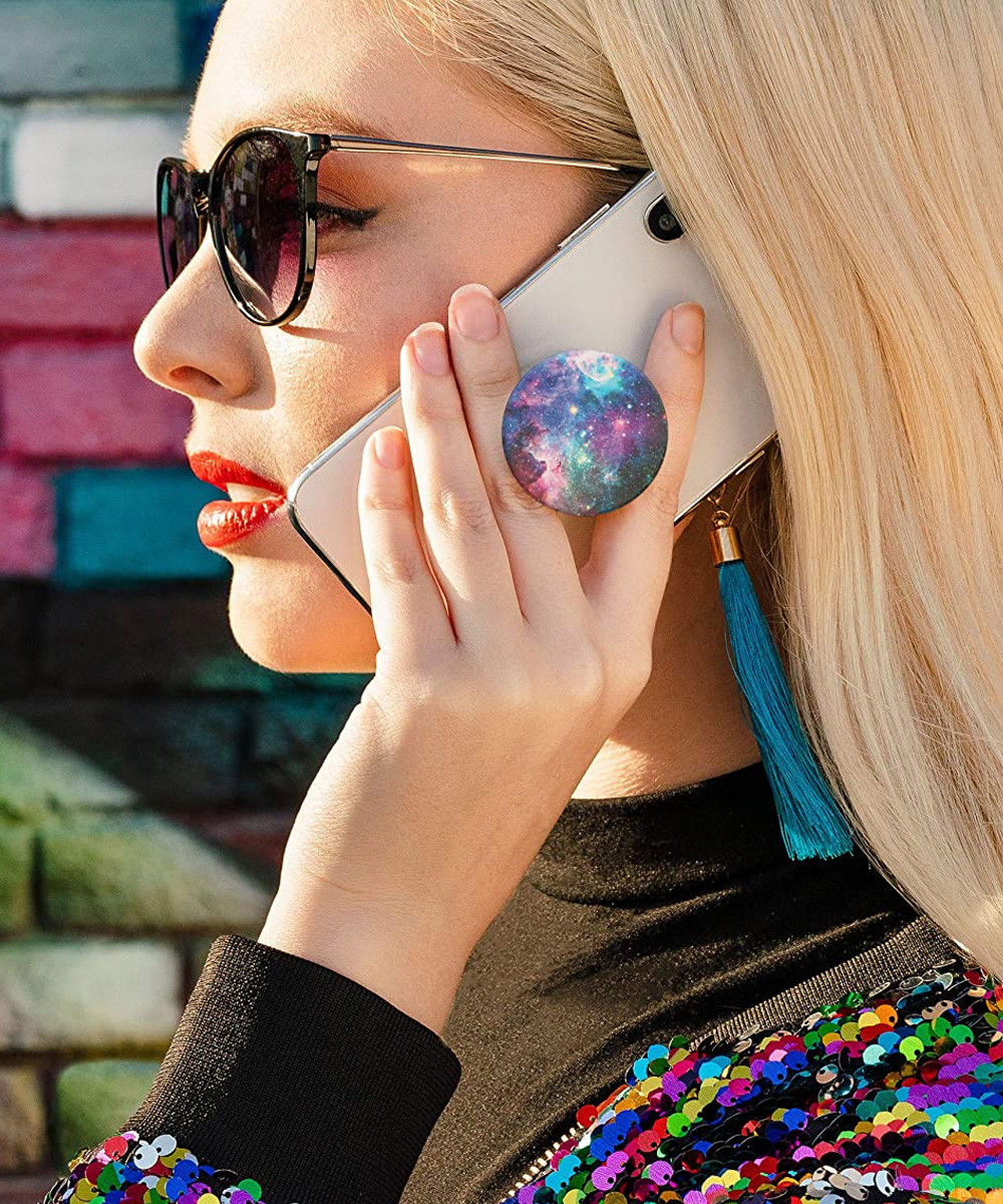 PopSockets PopGrip PopTop Telefoon Greep en Standaard Blue Nebula afbeelding 6