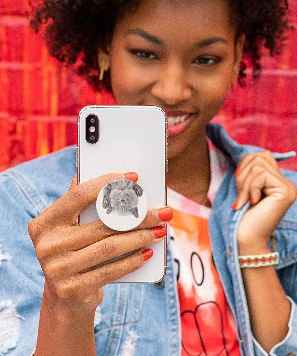 PopSockets PopGrip PopTop Telefoon Greep en Standaard Cat Nap afbeelding 5