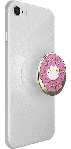 PopSockets PopGrip PopTop Premium Greep en Standaard Donut Pink afbeelding 5