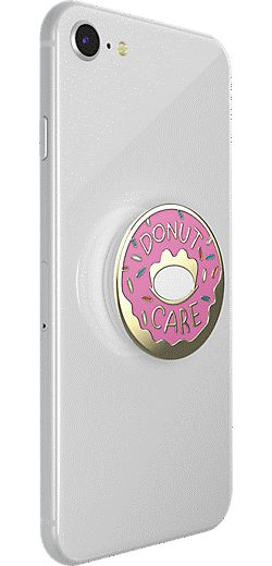 PopSockets PopGrip PopTop Premium Greep en Standaard Donut Pink afbeelding 6
