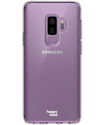 HappyCase Samsung Galaxy S9 Plus Hoesje Flexibel TPU Clear Print Hoesjes