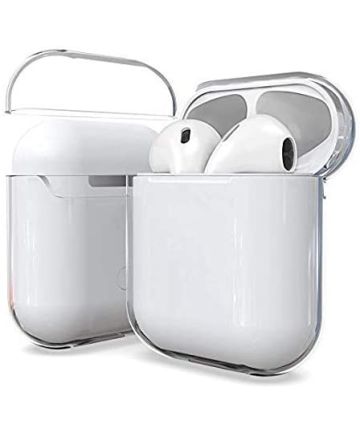 Apple AirPods Hoesje Hard Plastic Case Volledig Transparant Hoesjes
