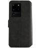 AZNS Samsung Galaxy S20 Ultra Portemonnee Stand Hoesje Zwart