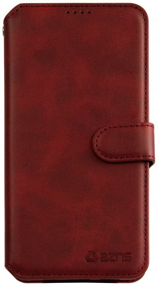 AZNS Samsung Galaxy S20 Ultra Portemonnee Stand Hoesje Rood afbeelding 3