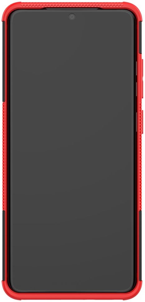 Samsung Galaxy S20 Ultra Hybride Kickstand Hoesje Rood afbeelding 4