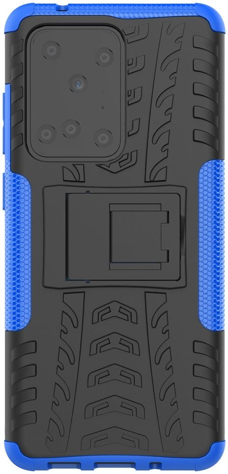 Samsung Galaxy S20 Ultra Hybride Kickstand Hoesje Blauw afbeelding 1