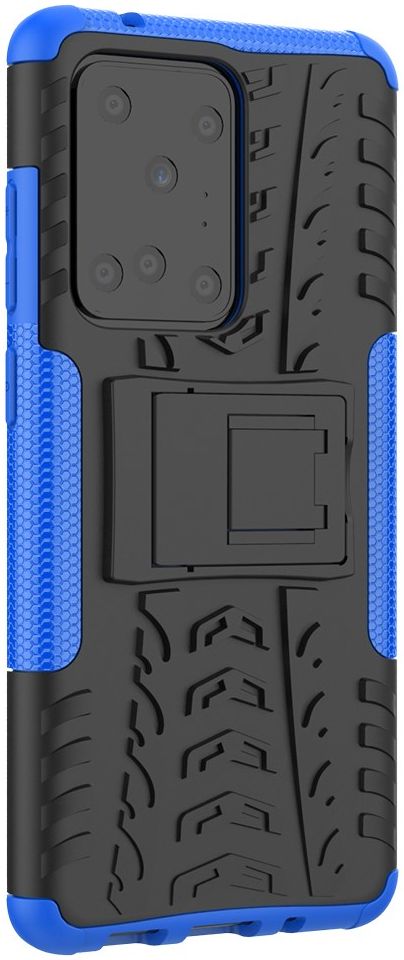 Samsung Galaxy S20 Ultra Hybride Kickstand Hoesje Blauw afbeelding 6